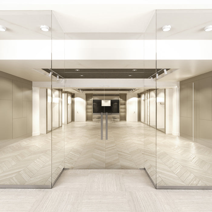 UV bonding - Shop with glass windows