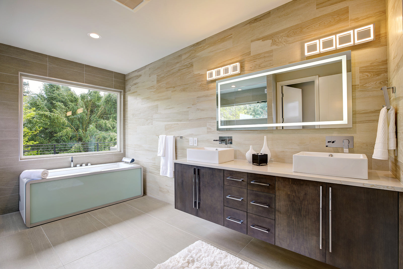 aluminium j channel​ - master bathroom