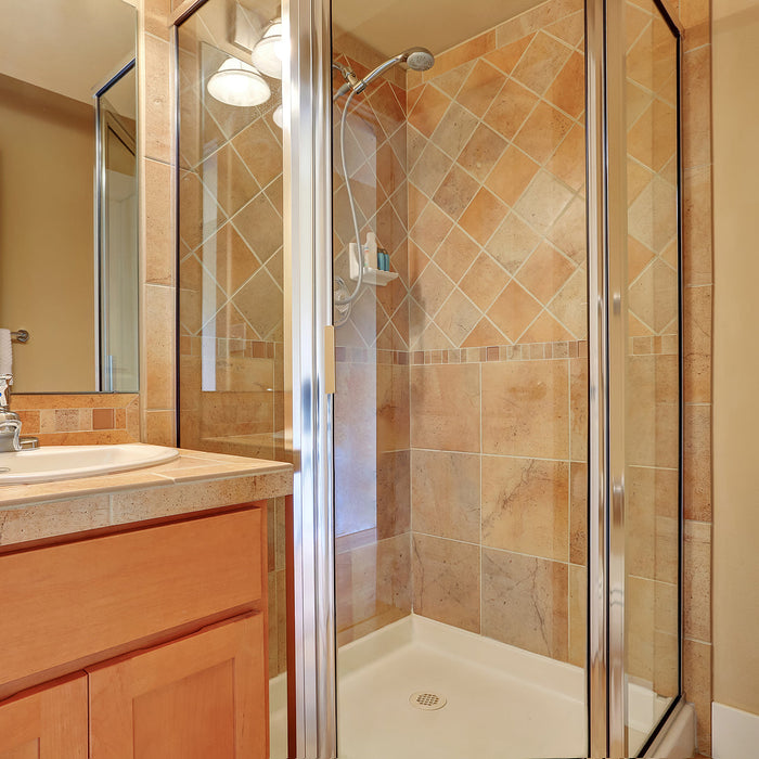 light bulb door knob - Traditional bathroom