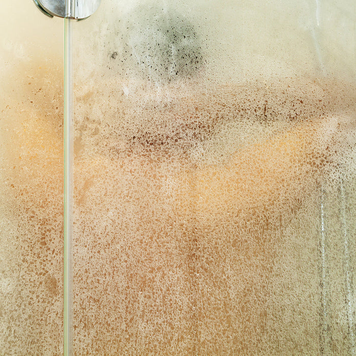 mirror demisters - middle aged man takes a shower