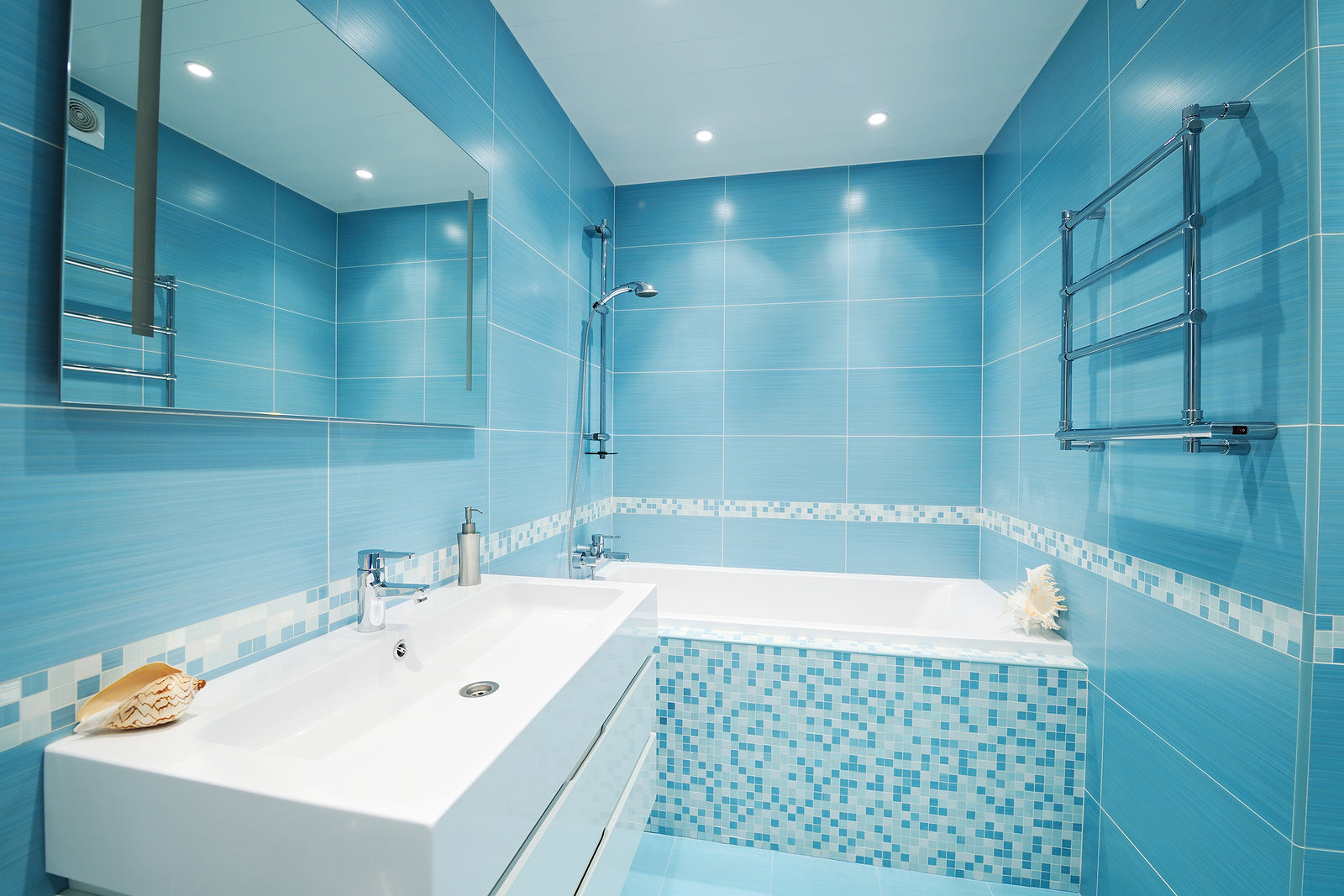 shower screen channel - bathroom interior design