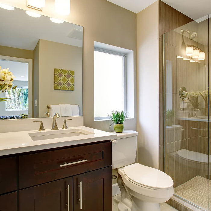 shower screen u channel - bathroom with glass shower