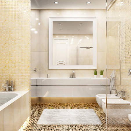 u channel for shower glass - bathroom