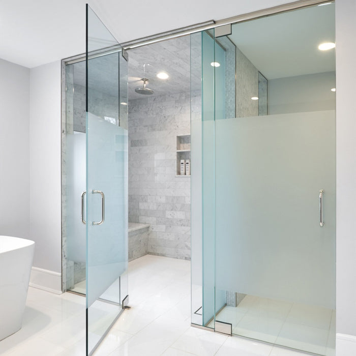 8 mm Frosted Toughened Glass with Polished Edges - £145 per m2