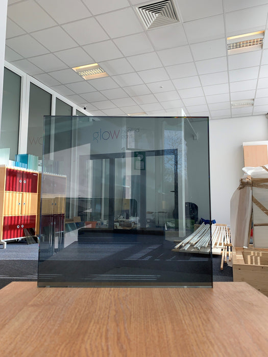 10 mm Grey Toughened Glass £160 per m2