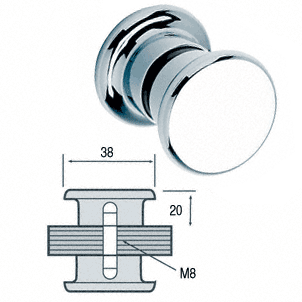 shower-knob-38-mm-diameter-cp-glass-thickness-6-to-12-mm-brass-body
