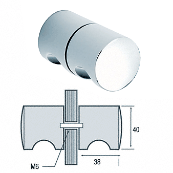 shower-knob-40-mm-diameter-cp-glass-thickness-6-to-12-mm-brass-body