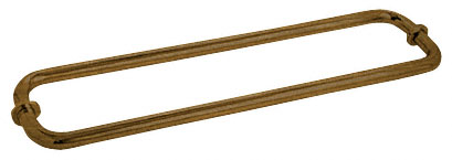 18 Inch BM Back-to-Back Towel Bars with Metal Washers