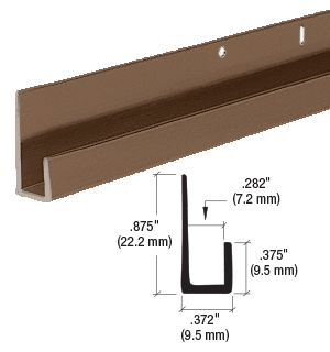 1/4" Standard Aluminum J-Channel