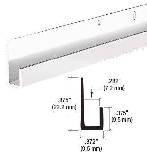 1/4" Standard Aluminum J-Channel