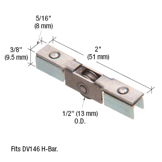 Steel Showcase Track Roller for “DV” Series Track