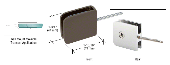 movable-wall-mount-transom-clamps