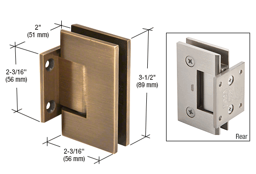 geneva-074-wall-mount-short-back-plate-hinge