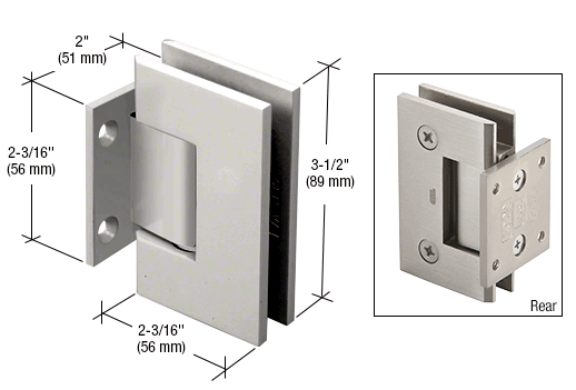 geneva-074-wall-mount-short-back-plate-hinge