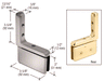 prima-series-l-bracket-wall-mount-hinges