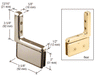 prima-series-l-bracket-wall-mount-hinges