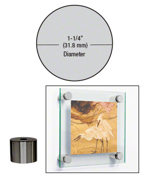 1-1/4" (32 mm) Diameter x 1" (25 mm) Long Standoff Bases