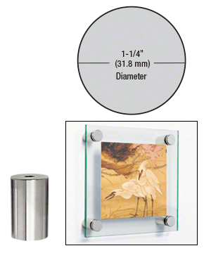 1-1/4" (32 mm) Diameter x 2" (51 mm) Long Standoff Bases