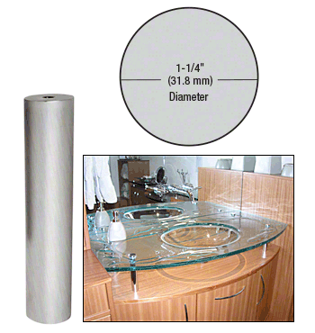 1-1/4" (32 mm) Diameter x 6" (152.4 mm) Long Standoff Bases