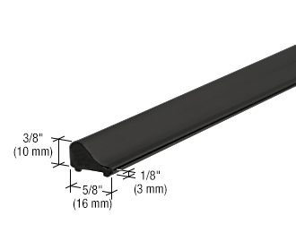 Frameless Shower Door Tapered Threshold