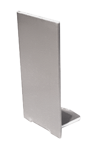 Products U-Channel End Caps for 40 mm Deep U Channels For 10 to 12 mm Glass