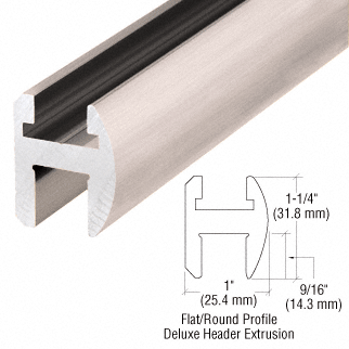 144" Round/Flat Profile Deluxe Header Kits