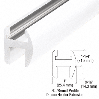 66" (1.67 Metres) Round/Flat Profile Deluxe Header Kits