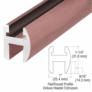 95" (2.41 m) Round/Flat Profile Deluxe Header Kits