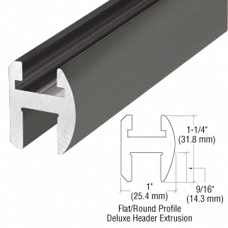 95" (2.41 m) Round/Flat Profile Deluxe Header Kits