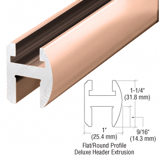 95" (2.41 m) Round/Flat Profile Deluxe Header Kits