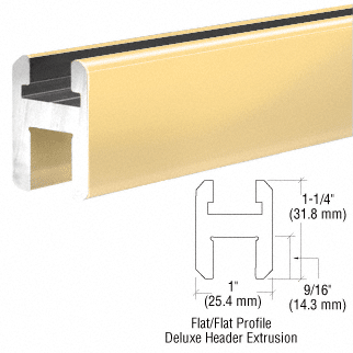 95" (2.41 m) Flat/Flat Profile Deluxe Header Kits