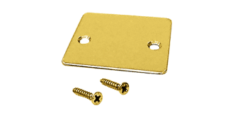 End Cap with Screws For Roll-In Top Load U Channels