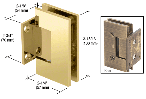 vienna-074-wall-mount-short-back-plate-hinge